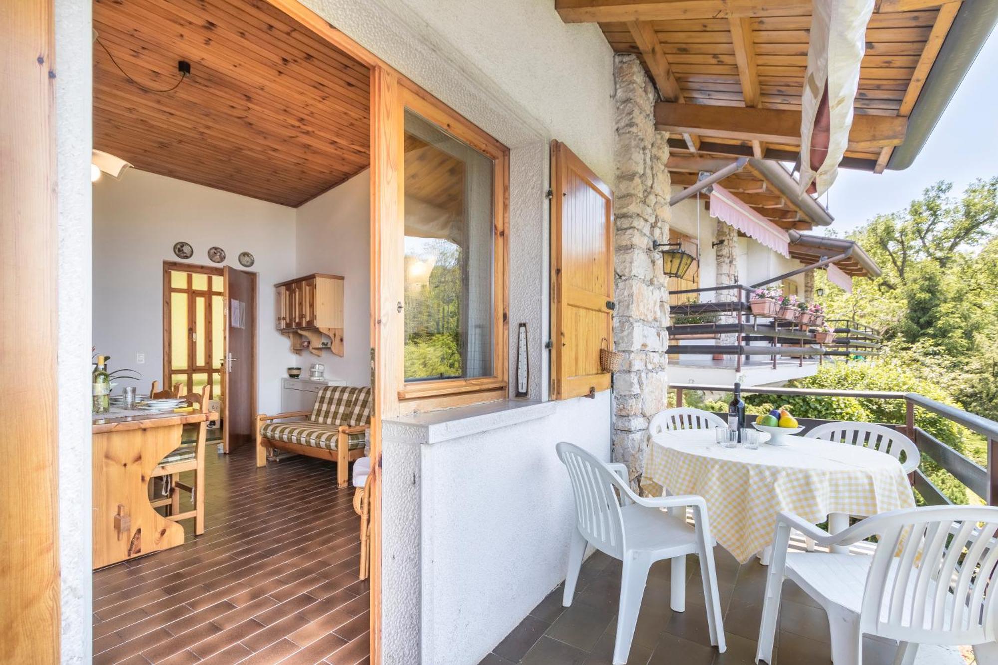 Casa Bella Vista Mit Balkon Apartman San Zeno di Montagna Kültér fotó